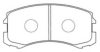FIT FP0904 Brake Pad Set, disc brake